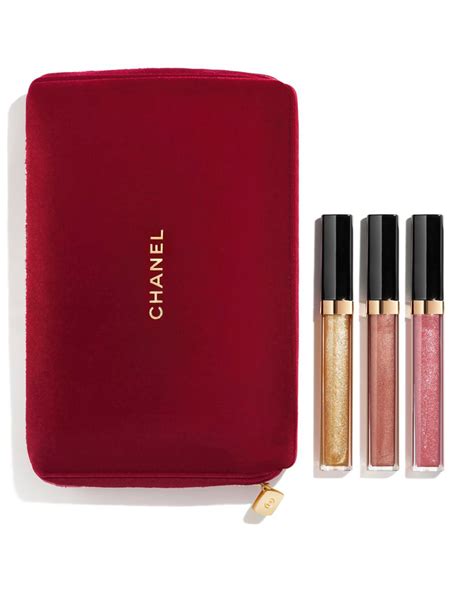 chanel lipgloss set